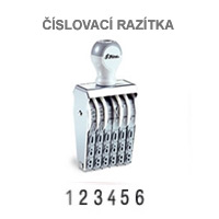 Číslovací razítka
