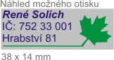 Razítko Shiny S1822