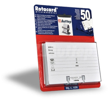 Náhradní náplně do vizitkářů Rotacard® - poznámková kartička